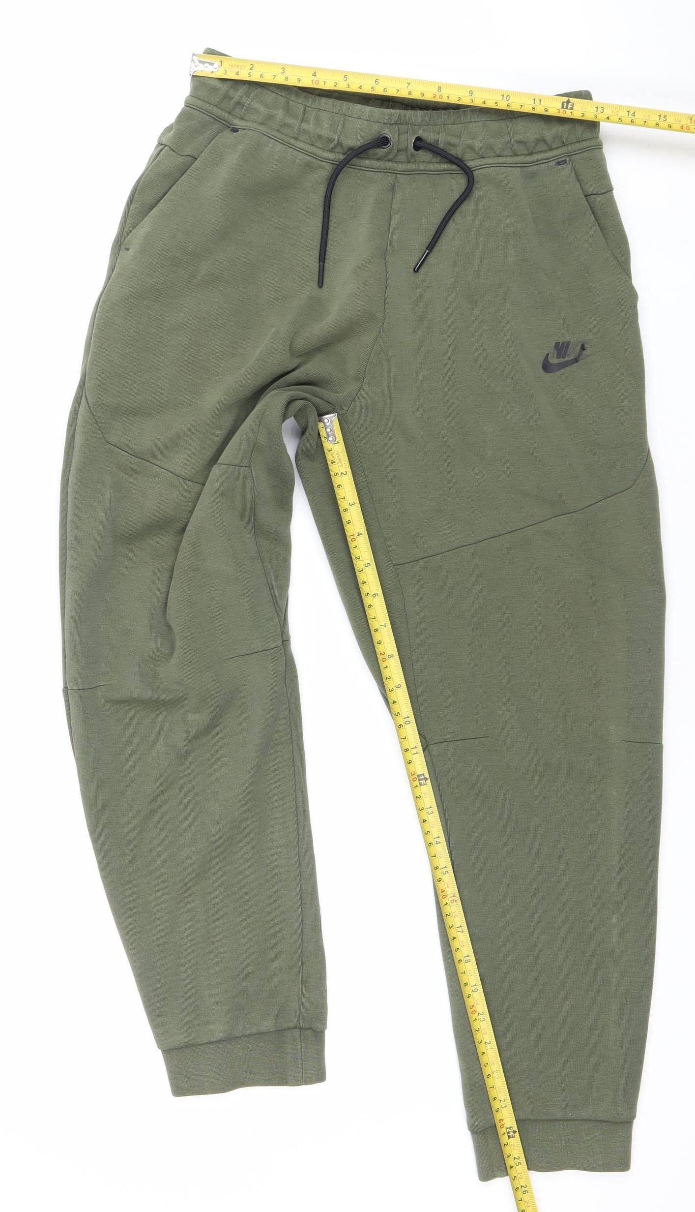 Nike Boys Green XL Jogger Sweatpants Trousers with Zip Pocket