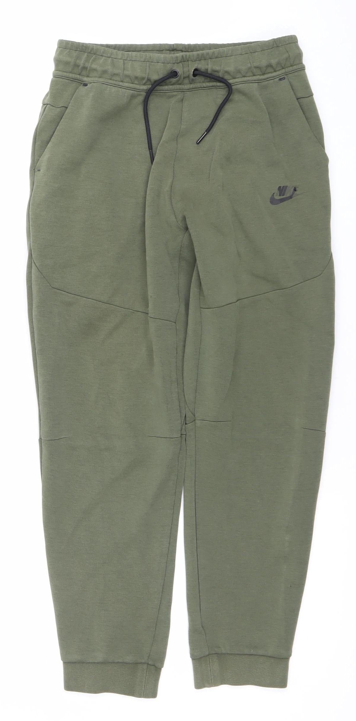 Nike Boys Green XL Jogger Sweatpants Trousers with Zip Pocket