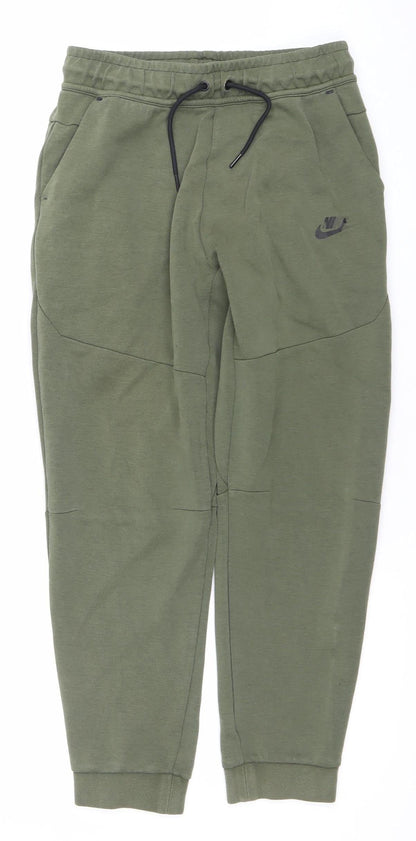 Nike Boys Green XL Jogger Sweatpants Trousers with Zip Pocket