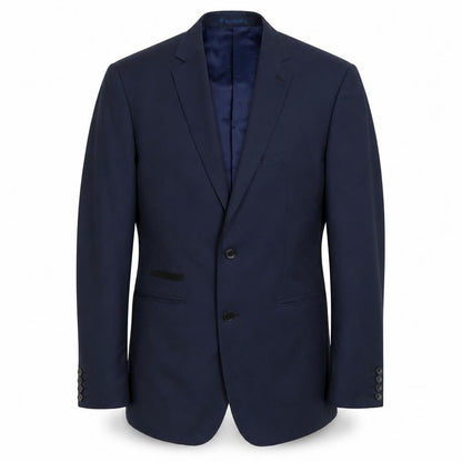 Voeut Men's Navy Blue Classic Fit Blazer UK 42R Polyester Rayon