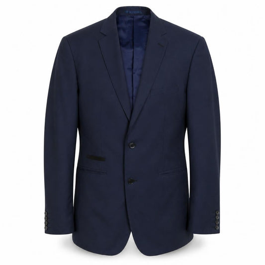Voeut Men's Navy Blue Classic Fit Blazer UK 42R Polyester Rayon