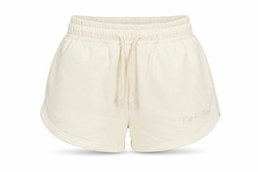 Dunnes Women Ivory Athletic Shorts XS Lightweight Jersey Activewear