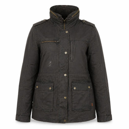 Womens UK Size 12 FatFace Brown Parka Coat
