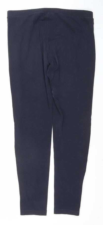 Champion Womens Black 2XL Leggings Cotton Stretch Activewear