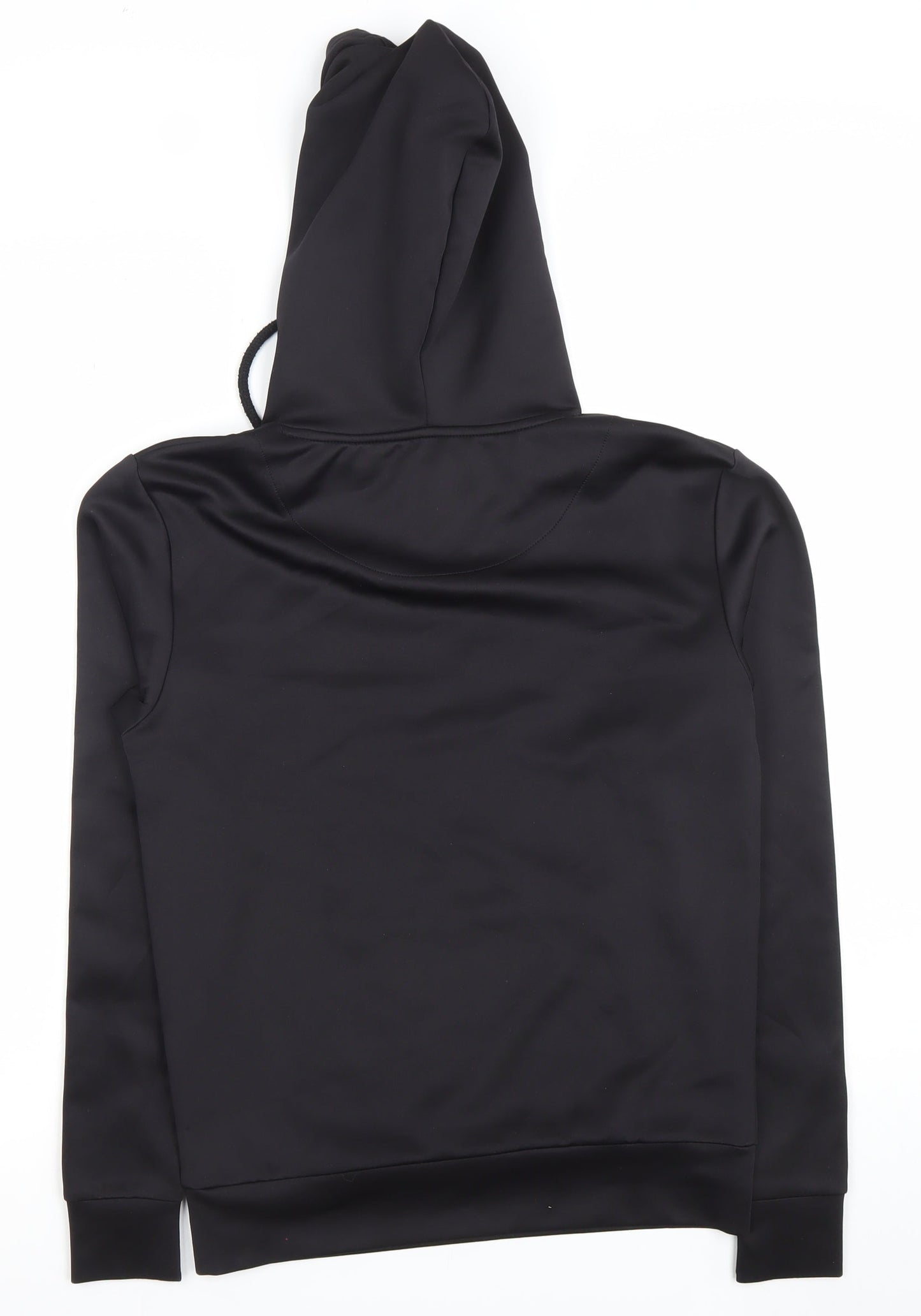 SikSilk Womens Black Size 6 Pullover Hoodie with Embroidered Logo