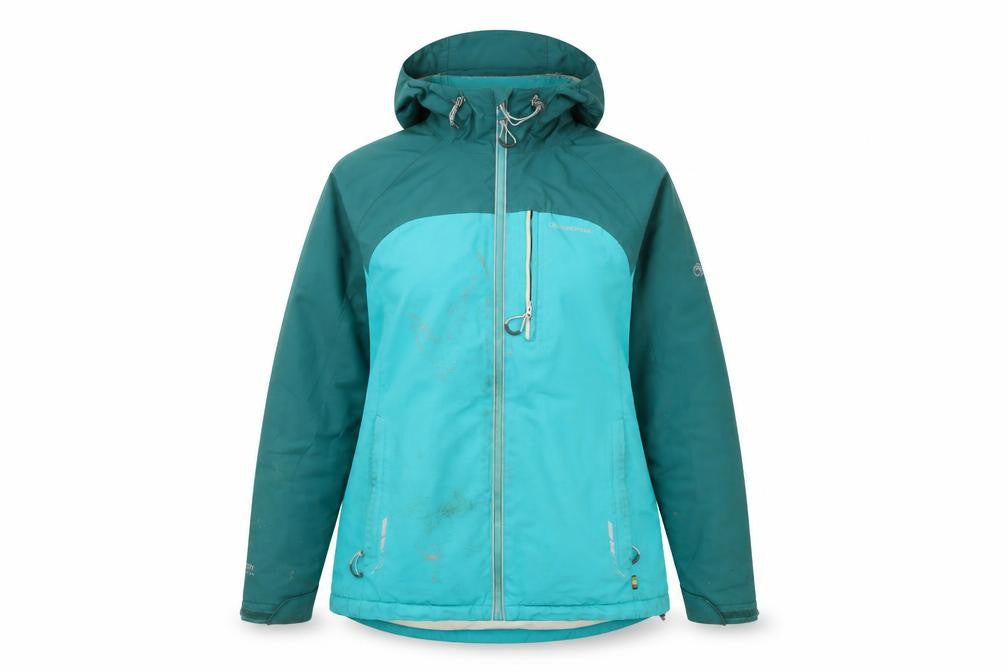 Womens UK Size 12 Craghoppers Blue Parka Coat