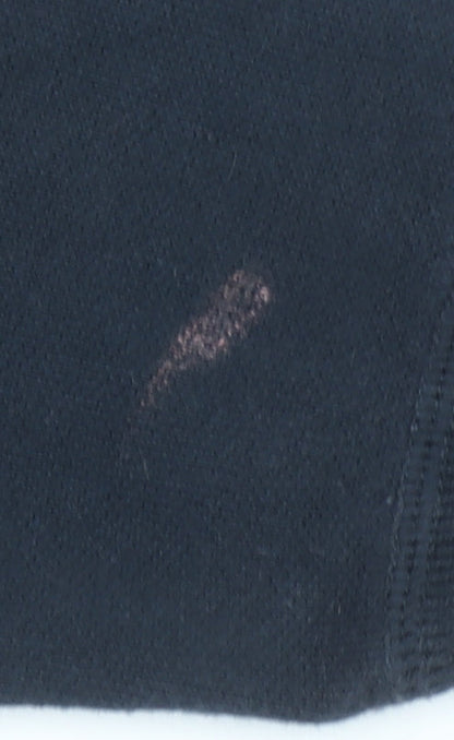 Superdry Men’s Blue Full Zip Hoodie Size S Cotton Blend