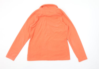 Womens UK Size 12 Mountain Warehouse Orange Pullover Sweatshirt