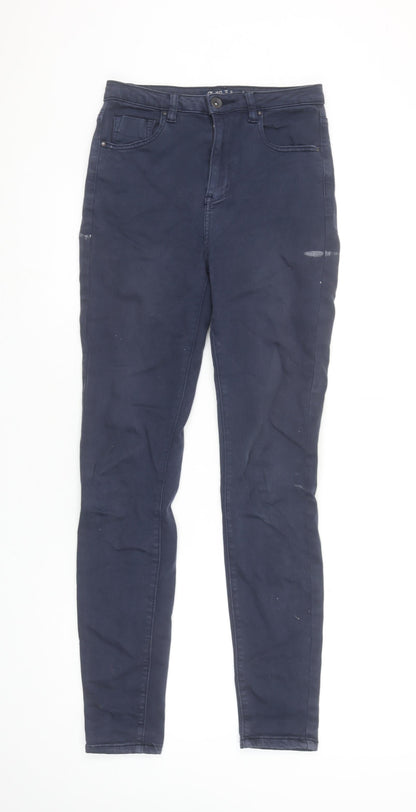 Toxik3 Women's Blue Skinny Stretch Jeans Size 8 Slim Fit Denim