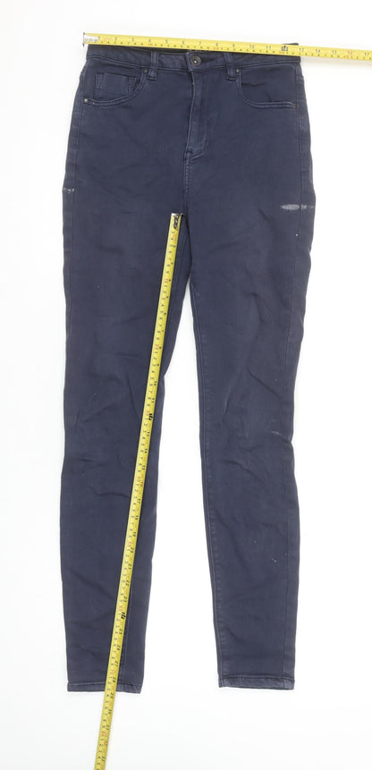 Toxik3 Women's Blue Skinny Stretch Jeans Size 8 Slim Fit Denim