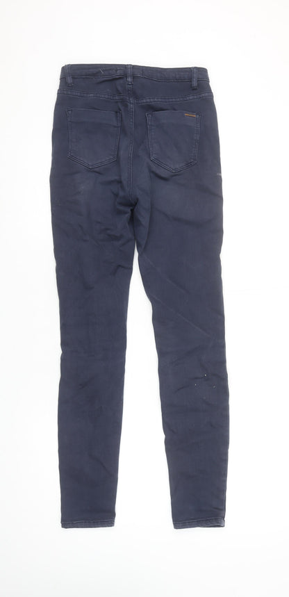 Toxik3 Women's Blue Skinny Stretch Jeans Size 8 Slim Fit Denim