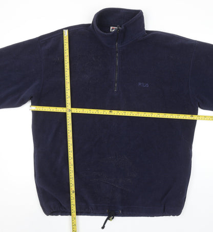 Mens UK Size XL FILA Blue Pullover Sweatshirt