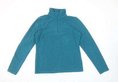 Womens UK Size M Mountain Warehouse Blue Pullover Sweatshirt