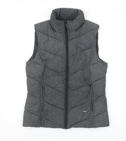 Mountain Warehouse Womens Grey Size 10 Padded Waistcoat Gilet