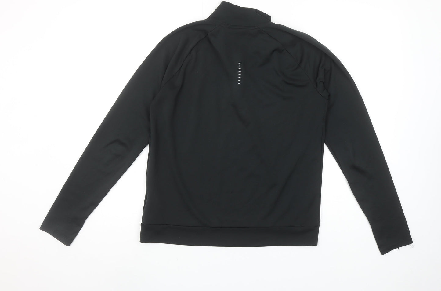 Nike Women's Black Dri-Fit 1/4 Zip Long Sleeve Running Top Size S