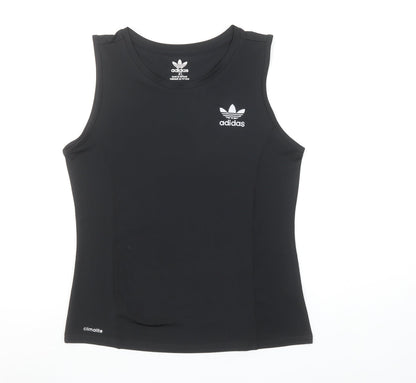 Adidas Womens Black XL Sleeveless Climalite Tank Top