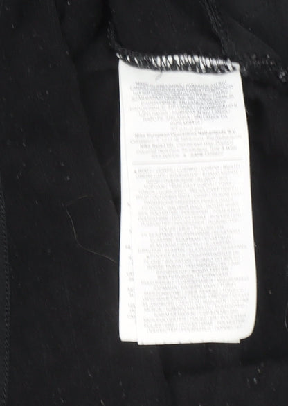 Nike Women's Black Therma-Fit Running Top Size S 1/4 Zip Long Sleeve