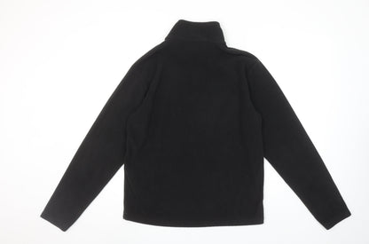 Regatta Great Outdoors Black Fleece 1/4 Zip Pullover Sweatshirt Women’s S