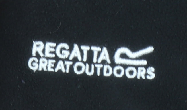 Regatta Great Outdoors Black Fleece 1/4 Zip Pullover Sweatshirt Women’s S