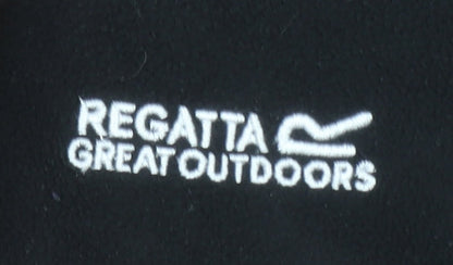 Regatta Great Outdoors Black Fleece 1/4 Zip Pullover Sweatshirt Women’s S