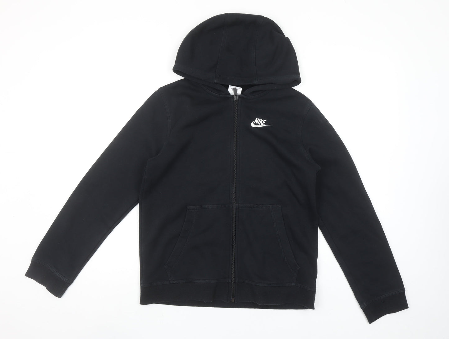 Boys UK Size L Nike Black Full Zip Hoodie