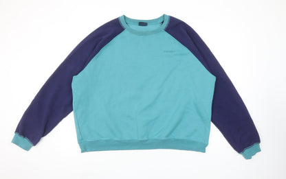 Southbay Men’s Blue XL Crew Neck Fleece Sweatshirt Pullover