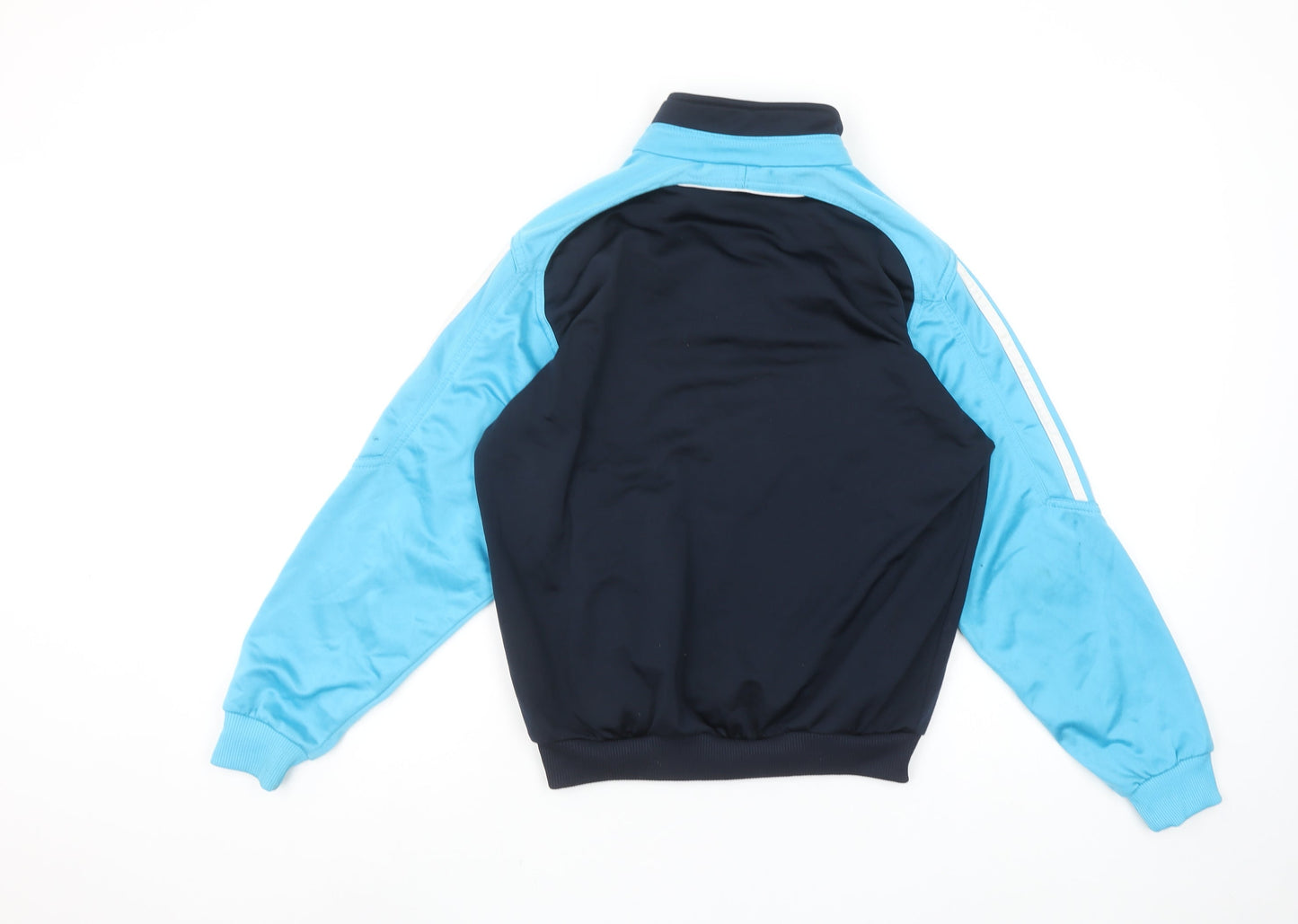 Adidas Boys Blue Full Zip Track Sweatshirt 11-12 Years