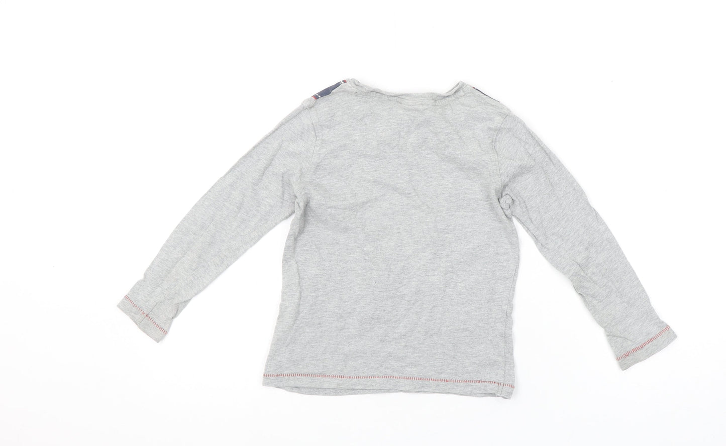 George Disney Girls Grey Mickey Mouse Long Sleeve Pyjama Top 4-5 Years
