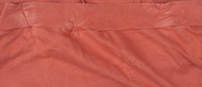 Under Armour Mens Orange XL Pullover Hoodie Fleece ColdGear