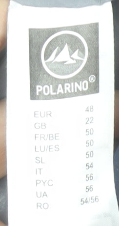 Polarino Men Blue Waterproof Hooded Parka Jacket L 42in