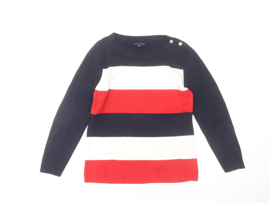 Womens UK Size XL Tommy Hilfiger Multicoloured Pullover Jumper