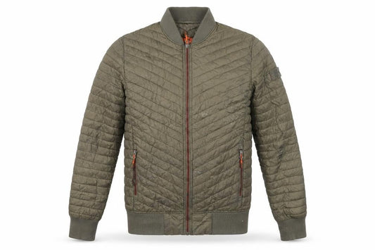 Mens UK Size S Superdry Green Bomber Jacket