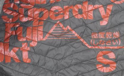 Mens UK Size S Superdry Green Bomber Jacket
