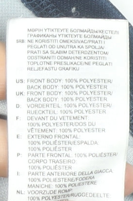 Adidas Boys Blue Rugby Jersey T-Shirt 13-14 Years Breathable Sports Top