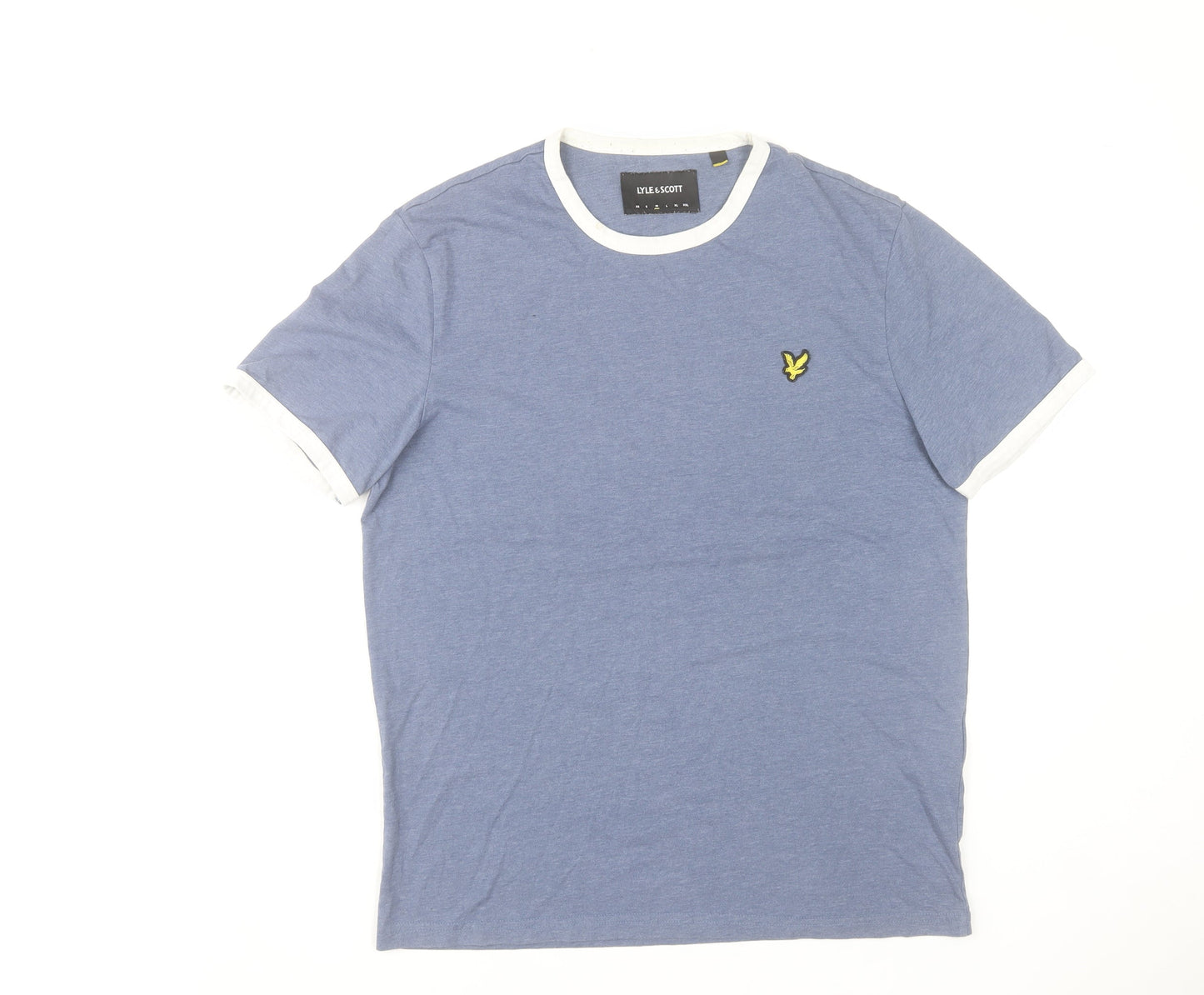 Mens UK Size M Lyle & Scott Blue  T-Shirt