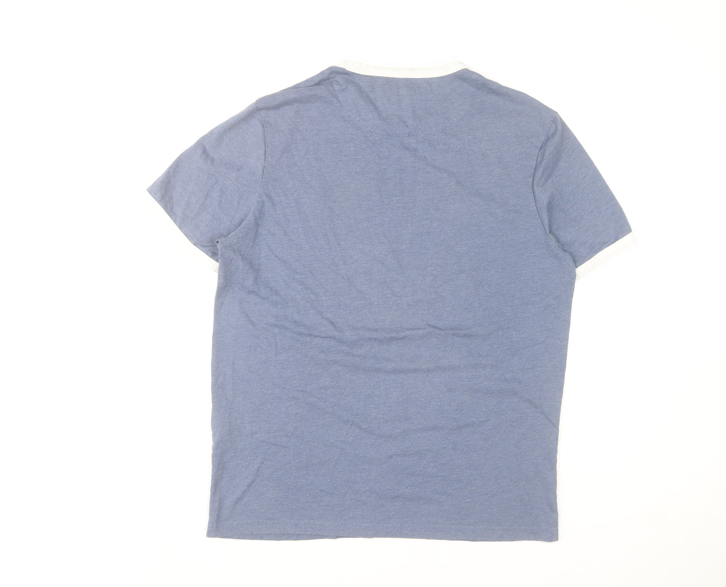 Mens UK Size M Lyle & Scott Blue  T-Shirt