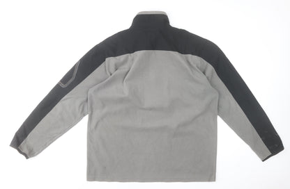 The North Face Men’s Grey XL Fleece 1/4 Zip Outdoor Sweatshirt