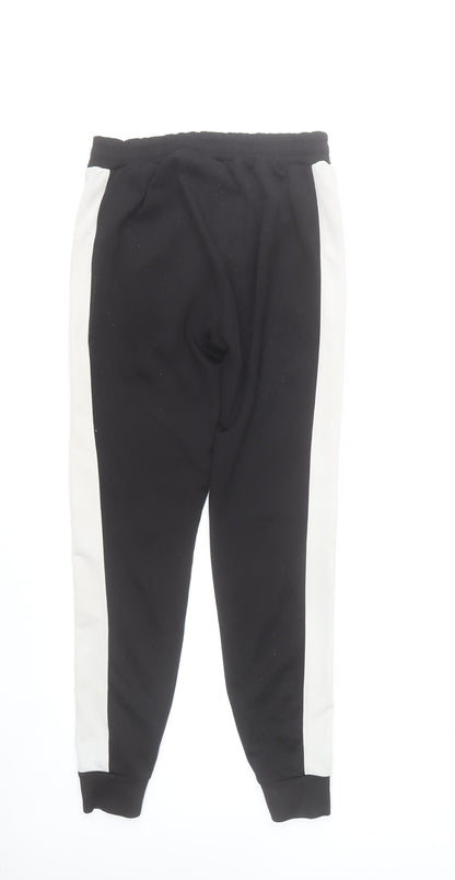 11 Degrees Men's Black Jogger Trousers XS Slim Fit