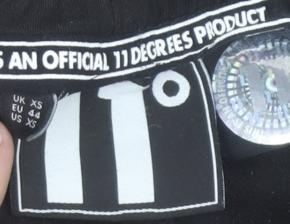 11 Degrees Men's Black Jogger Trousers XS Slim Fit
