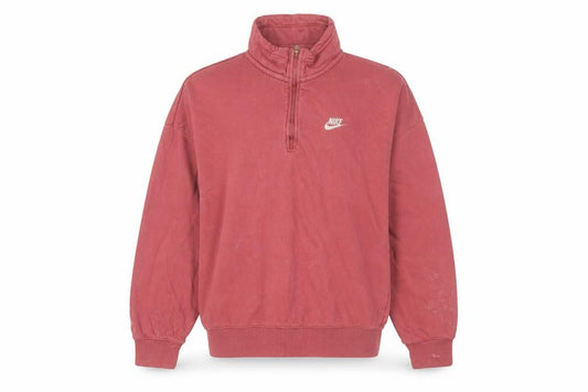 Womens UK Size S Nike Pink Pullover Sweatshirt