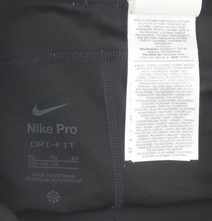 Nike Pro Womens Black Dri-FIT Compression Shorts XL