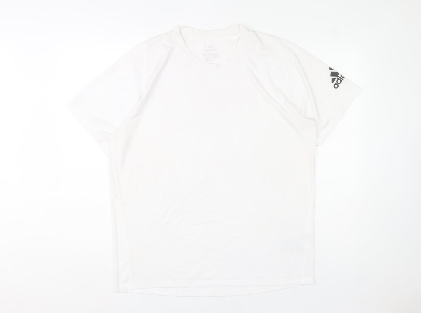 Adidas Men's White Freelift Primegreen T-Shirt Size L