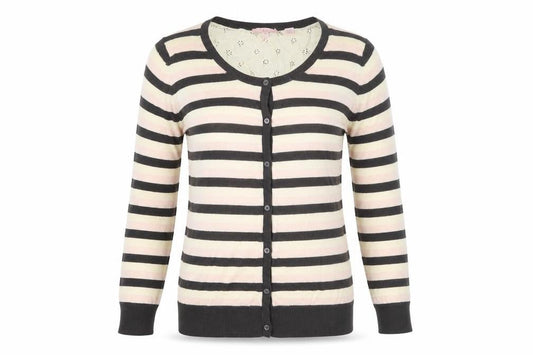 Ted Baker Women's Multicoloured Wool Silk Cardigan Size 10