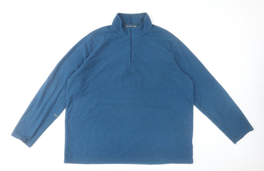 Mens UK Size 2XL Mountain Warehouse Blue Pullover Sweatshirt