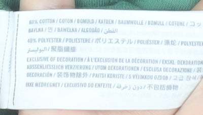 Abercrombie Kids Boys Green Long Sleeve Logo T-Shirt 9-10 Years