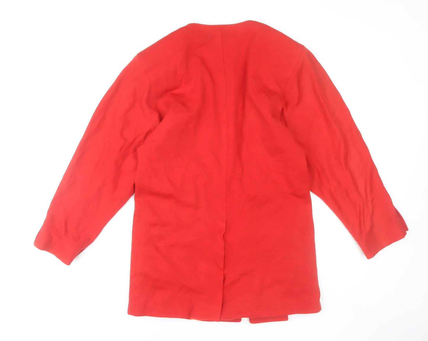 Womens UK Size 10 Louis Féraud Red Blazer