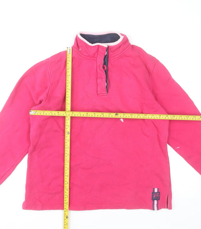 Rydale Womens Pink Pullover Sweatshirt Medium 100% Cotton