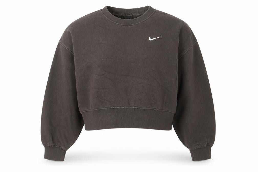 Womens UK Size XS Nike Brown Pullover Sweatshirt