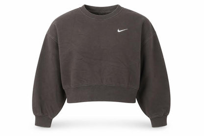 Womens UK Size XS Nike Brown Pullover Sweatshirt