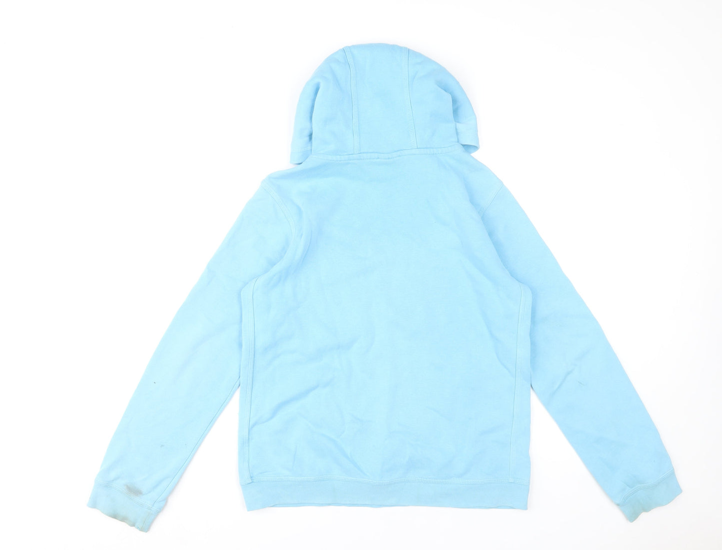 Nike Girls Blue Pullover Fleece Hoodie XL 14-15 Years Hooded Sweatshirt